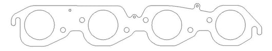 Cometic GM BBC 2.250in Round Port - 030in MLS Exhaust Gasket - C5251-030