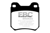 EBC 98 Saab 9-3 2.0 Turbo Yellowstuff Rear Brake Pads - DP4675R