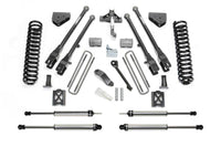 Fabtech 05-07 Ford F250 4WD w/Overload 6in 4 Link System w/DL Shocks - K20131DL