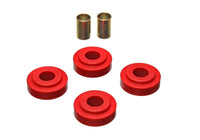 Energy Suspension 79-85 Mazda RX7 Red Front Strut Rod Bushing Set - 11.7101R