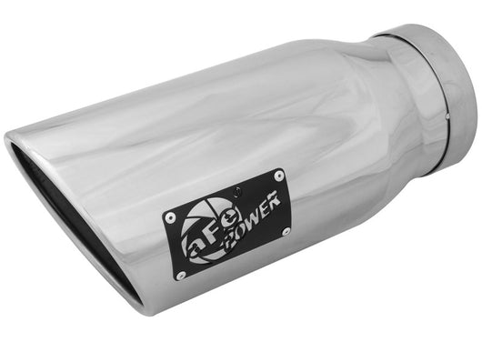 aFe MACH Force-Xp 5in Inlet x 7in Outlet x 15in length 304 Stainless Steel Exhaust Tip - 49T50702-P15