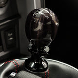 Raceseng Slammer Shift Knob (Gate 1 Engraving) Mazda Miata ND Adapter - Smoke Translucent - 08211ST-08011-0811012