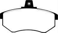 EBC 84-87 Audi 4000 1.8 Greenstuff Front Brake Pads - DP2369/2