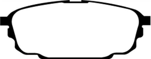 EBC 01-04 Mazda Protege 2.0 (Rear Rotors) Ultimax2 Rear Brake Pads - UD892