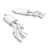 Stainless Works 2016-18 Cadillac CTS-V Sedan Axleback System Dual-Mode Turbo Mufflers 4in Tips - CTSV16MKS-FC