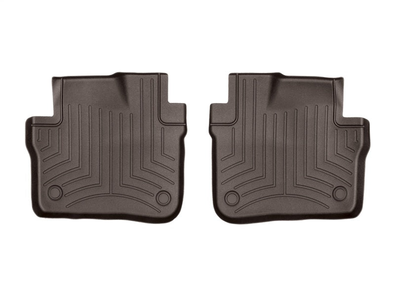 WeatherTech 2016+ Cadillac CT6 Rear FloorLiner - Cocoa - 479542