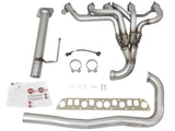 aFe Power Twisted Steel Header & Connection Pipe (Race) 00-06 Jeep Wrangler (TJ/LJ) I6 4.0L - 48-48020-YN
