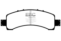 EBC 02 Cadillac Escalade 5.3 (Akebono rear caliper) Yellowstuff Rear Brake Pads - DP41667R