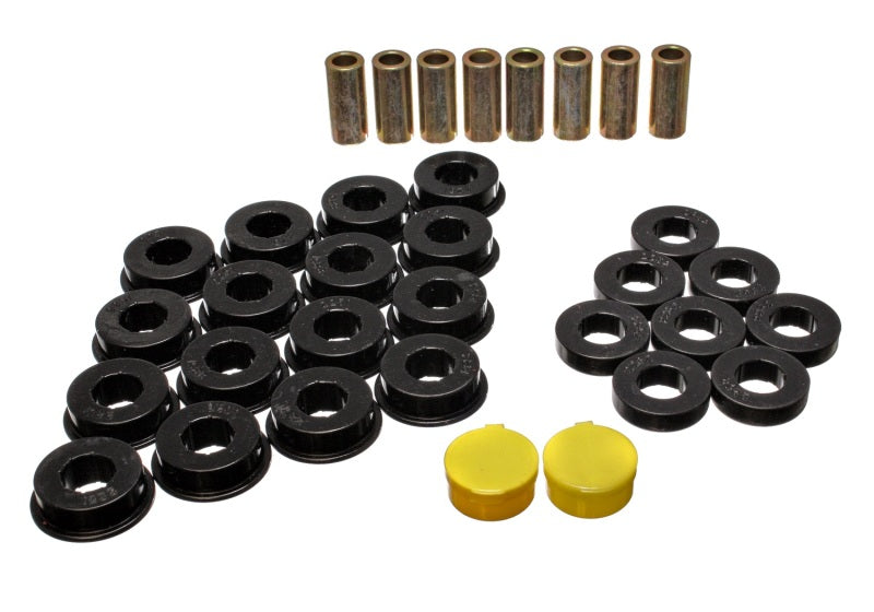 Energy Suspension 79-85 Mazda RX7 Black Rear Control Arm Bushing Set - 11.3104G