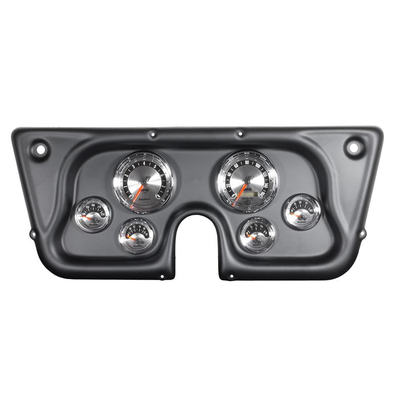Autometer American Muscle Gauge Kit 6 Pc Chevy Truck C/Suburbn 67-72 Tach/Mph/Fuel/Oilp/Wtmp/Volt - 7032