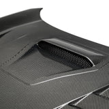 Seibon 17-18 Honda Civic Type-R TS-Style Carbon Fiber Hood - HD17HDCVR-TS