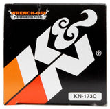 K&N Oil Filter 80-98 Harley Davidson FXB/FXD?FXDB/FXDC/FXDL/FXDS/FXDWG - 3in OD x 5.969in Height - KN-173C