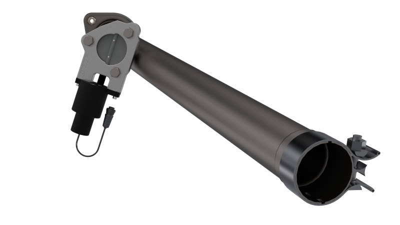 QTP 15-18 Ford F-150 CC/EC Standard Bed 2.5in 304SS Aggressor Cutout Mid Pipe - 540015