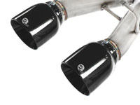 aFe MACHForce XP Exhaust 304SS Cat-Back w/ BlackTips 2008 VW Golf R32 V5 3.2L - 49-36408-B