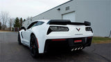 Corsa 15+ Chevy Corvette Z06 (Grand Sport M/T Only) 3in Axle Back Xtreme Exhaust Pol Quad 4.5in Tip - 14766