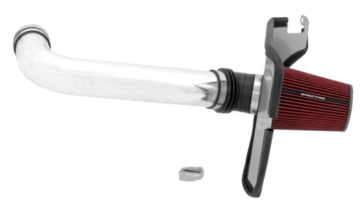 Spectre 67-69 Camaro LS Blade MAFS Driver Side Air Intake Kit - Polished w/Red Filter - 900234
