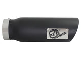 aFe Diesel Exhaust Tip Bolt On Black 4in Inlex x 5in Outlet x 15in - 49T40501-B15