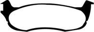 EBC 00-01 Ford Expedition 4.6 2WD Greenstuff Rear Brake Pads - DP61633