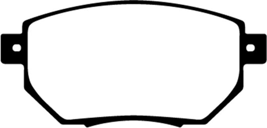 EBC 05-06 Nissan Altima 3.5 SE-R Greenstuff Front Brake Pads - DP21659