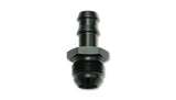 Vibrant -10 AN to 1/2in Barb Straight Fitting - Aluminum - 11209