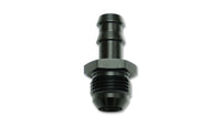 Vibrant -8 AN to 1/2in Barb Straight Fitting - Aluminum - 11208