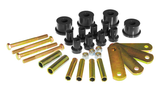 Prothane 65-76 Chrysler A Body HD Spring & Shackles Bushings - Black - 4-1015-BL