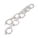 Stainless Works Small Block Ford AFR 225 Head Round Port Header 304SS Exhaust Flanges 2in Primaries - HFSBFAFR200