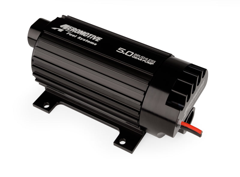 Aeromotive Variable Speed Controlled Fuel Pump - In-line - Signature Brushless Spur Gear 5.0gpm - 11196