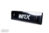 Turbo XS 08-14 Subaru WRX/STi Billet Aluminum License Plate Delete Black Machined WRX Logo - txs-WS08-LPD-BLK-WRX