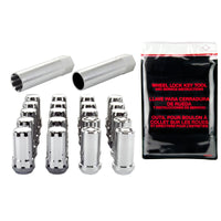 McGard SplineDrive Tuner 5 Lug Install Kit w/Locks & Tool (Cone) M14X1.5 / 1in. Hex - Chrome - 65510