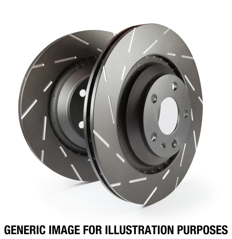 EBC 07-14 Mini Hardtop 1.6 USR Slotted Front Rotors - USR1487
