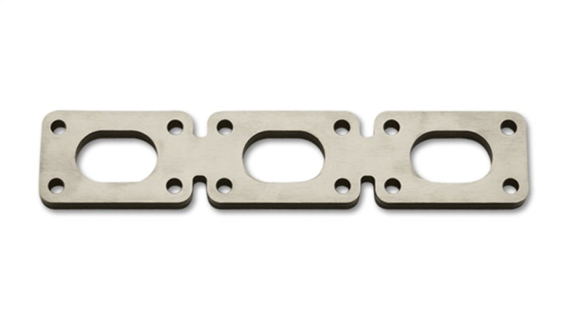 Vibrant T304 SS Exh Manifold Flanges for BMW E36/E46 platform motors 3/8in Thick (SOLD IN PAIRS) - 14336