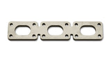 Vibrant T304 SS Exh Manifold Flanges for BMW E36/E46 platform motors 3/8in Thick (SOLD IN PAIRS) - 14336