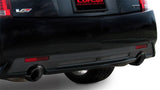 Corsa 09-13 Cadillac CTS Sedan V 6.2L V8 Black Sport Axle-Back Exhaust - 14941BLK