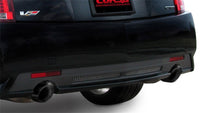 Corsa 09-13 Cadillac CTS Sedan V 6.2L V8 Black Touring Axle-Back Exhaust - 14940BLK