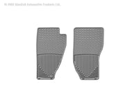 WeatherTech 84-96 Jeep Cherokee (2 door) Front Rubber Mats - Grey - W10GR