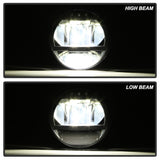 Spyder Jeep Wrangler 07-15 Crystal Headlights Black Clear - 5080950