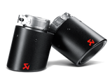 Akrapovic 09-12 Volkswagen Golf GTD (VI) Tail Pipe Set (Carbon) - TP-VWGMK6-CA