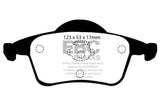 EBC 01-05 Volvo S60 2.3 Turbo T5 Yellowstuff Rear Brake Pads - DP41231R
