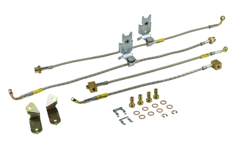 Goodridge 08-11 Dodge Challenger / 06-11 Charger / 05-08 Magnum SE Brake Lines - 12412
