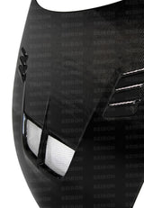 Seibon 09-12 Nissan 370z/Fairlady Z (Z34) BD-style Carbon Fiber Hood - HD0910NS370-BD