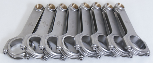 Eagle Chevy Big Block 2.200in Journal .990in Pin H-Beam Connecting Rods (Set of 8) - CRS71003D