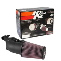 K&N 2017 Harley-Davidson H/D Touring Models Aircharger Performance Intake - Black - 63-1138