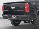 aFe Mach Force-XP Exhaust 3in CB SS 15-17 GM Colorado/Canyon 2.5L/3.6L Side Exit w/ Black Tip - 49-44058-B