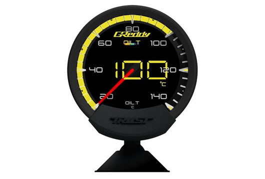 GReddy Sirius Unify Oil Temperature Gauge Set (Sirius Meter w/Oil Temp Sensor Set & Vision Disp) - 16001742