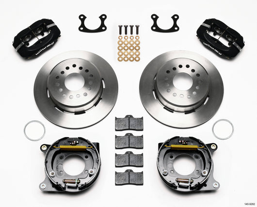 Wilwood Forged Dynalite P/S Park Brake Kit Small Ford 2.50in Offset - 140-9282