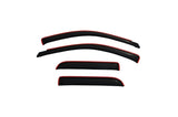 AVS 02-08 Dodge RAM 1500 Quad Cab Ventvisor In-Channel Front & Rear Window Deflectors 4pc - Smoke - 194623