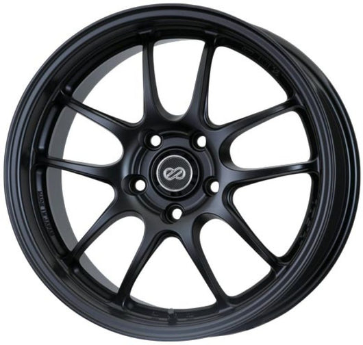 Enkei PF01 17x9 5x114.3 35mm Offset 75mm Bore Diameter Matte Black Wheel - 460-790-6535BK
