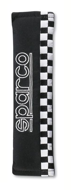 Sparco Belt Pad Checkered Black Thin - 01090S4NR