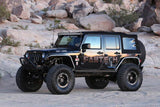 Fabtech 07-18 Jeep JK 4WD 4-Door 5in Crawler System w/DL 2.5 Resi Coilovers & Rear DL 2.25 Shocks - K4078DL